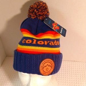 YoColorado Retro Pom Beanie
